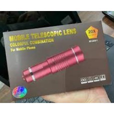 mobile telescopic lens colorful combination